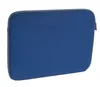 A blue laptop sleeve is shown against a white background. Produktbild-Vorschau
