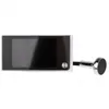 A digital peephole viewer with a screen and a camera lens. Produktbild-Vorschau