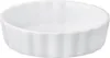 A white ceramic ramekin dish with fluted sides. Produktbild-Vorschau