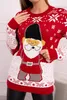 Kesi Maglione di Natale da donna con Babbo Natale Intimante Anteprima dell’immagine prodotto 4