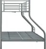 vidaXL Châssis de lit superposé Gris Métal 140x200 Voir les images du produit 3