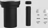 SANIT WC-Anschlussgarnitur 180 mm DN90 PP weiß - Produktbild-Vorschau 3