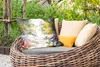 MuchoWow® Outdoor Kissen - Malerei - Blumen - Natur - Produktbild-Vorschau 3
