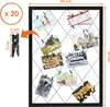 3.09.A10 Fotohalter GITTER mit flexibler Gummileine und 20 Produktbild-Vorschau 2