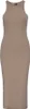 Pieces Ruka Boxer ärmelloses Langes Kleid Beige M Frau Produktbild-Vorschau 1