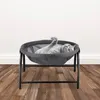 Relaxdays kattenhangmat, staand, verhoogde kattenhangstoel, Productafbeelding-voorbeeld 2