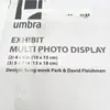 Umbra cadre Exhibit, collage photo, set de cadres, 5 Voir les images du produit 10