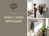 LS-LebenStil Vintage Holz Wandgarderobe 5 Haken Eiche Braun Produktbild-Vorschau 5