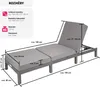 TecTake 402308, Šedá, Polyester, Ocel, 15 kg Náhled obrázku produktu 7