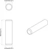 vidaXL Dřevěné kolíky, 12 kusů, hnědé, průměr 6 x 40 mm, Náhled obrázku produktu 6