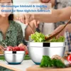 Joyfair Edelstahl Rührschüssel Set mit Deckel, rutschfestem Produktbild-Vorschau 4