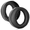 Two black ear pads for headphones are shown against a white background. Produktbild-Vorschau