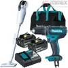 Makita Akku-Combo 18V Schlagbohrschrauber Staubsauger Produktbild-Vorschau 1