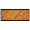 Zahradní stůl s dřevěnou deskou černý 100x40x75 cm Náhled obrázku produktu 7