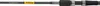 A close-up view of a fishing rod handle and part of the rod. Produktbild-Vorschau