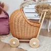 WikliBOX - Poussette de poupée en osier, naturel Dumpy Voir les images du produit 2
