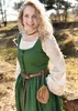 Ärmelloses Mittelalterkleid, Trägerkleid Lene, grün : M Produktbild-Vorschau 2