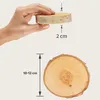 Kleine 10 cm Baumscheiben 20er Pack zum Holz-Deko Basteln Produktbild-Vorschau 3