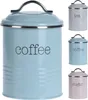 Sada zásobníků na kávu/cukr/čaj Excellent Houseware, kov, Náhled obrázku produktu 4