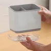 Behälter Besteck Abtropfplatte Stand Tablett Trockner Korb Produktbild-Vorschau 4