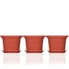 BigDean 3x Blumentopf Ø 40 cm Farbe Terrakotta & Produktbild-Vorschau 2