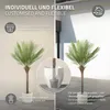 ML-Design Umělá palma 150 cm, tropická umělá palma, umělá Náhled obrázku produktu 5