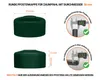Pfostenkappe rund 38 mm Grün 10 Stück Zaunpfahlkappe Produktbild-Vorschau 2