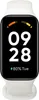 A close-up shot of a white smart band with its screen displaying the time, date, and battery status. Náhľad obrázku produktu