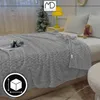 Decke Bett Sessel Dekoration Quadrat geprägt 160x200cm Produktbild-Vorschau 18