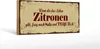 Holzschild Spruch 27x10cm Zitronen gibt frag nach Tequila Produktbild-Vorschau 2