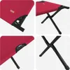 Letto da campeggio pieghevole Rosso 210 x 80 x 46 cm Anteprima dell’immagine prodotto 7