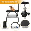 LZQ Table de toilettage portable pour chiens Table de Voir les images du produit 6