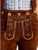 Steigenhöfer Traditionelle Kniebund-Lederhose für Damen mit Produktbild-Vorschau 5