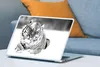 MuchoWow® Laptop Aufkleber Sticker Cover Tiger - Schnee - Produktbild-Vorschau 4
