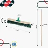 KOTARBAU® Scopa da Esterno 50 cm Spazzolone Per Pavimenti Anteprima dell’immagine prodotto 3