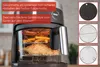 Eine Nahaufnahme der Unold Heißluftfritteuse Glas mit Pommes und paniertem Hähnchen darin. Der deuts Produktbild-Vorschau