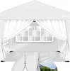 tillvex® 2X Paroi latérale blanche pour pavillon 3x3m & Voir les images du produit 1