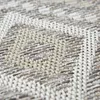 In- & Outdoor Teppich Sisal Optik mit Rautenmustern beige Produktbild-Vorschau 3