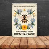 Biene mit Blumen DAS IST KEIN UNORDENTLICHER GARTEN Produktbild-Vorschau 4
