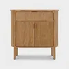 Komoda 80,5 x 82 x 46 cm, borovice, MDF, kov, hnědá Náhled obrázku produktu 15