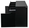 LED-Sideboard - 140x40x70 cm, Schwarz und Holzfarbe - Produktbild-Vorschau 19