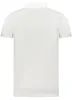 Elegantes Herren Kurzarm-Poloshirt in Weiß mit Applikation Produktbild-Vorschau 2
