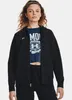 Under Armour Ua Rival Fleece Fz Hoodie-Schwarz Produktbild-Vorschau 16