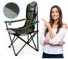 Enero Camp Klappstuhl LUX – 60x60x105 cm, grün-schwarz, Produktbild-Vorschau 10