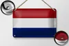 Blechschild Flagge Niederlande 18x12cm Netherlands Vintage Produktbild-Vorschau 2