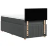 Boxspringbett mit Matratze Dunkelgrau 90x200 cm Stoff Produktbild-Vorschau 8