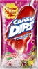 The image shows the packaging of Chupa Chups Crazy Dips strawberry flavor. Produktbild-Vorschau