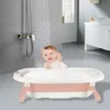 Baby Badewanne Set Faltbar mit Thermometer und Kissen für Produktbild-Vorschau 7