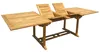 Teak Tisch Gartentisch ausziehbar Doppelauszug Holztisch Produktbild-Vorschau 1