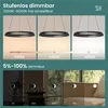 Mai & Mai Pendelleuchte Esstisch, 40cm LED Hängelampe, Produktbild-Vorschau 2